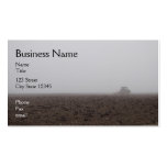 Foggy tractor business card