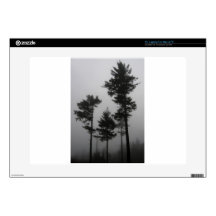 Foggy Trees Decals For Laptops
