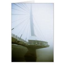 Foggy Waterfront 04 Card