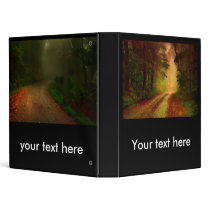 Foggy Wood Note Book binders