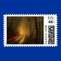 foggy wood postage by zack12349 foggy wood postage