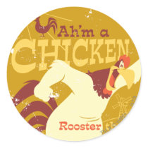 Foghorn Ah'm a chicken Stickers
