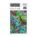 Foiled postage by dndartstudio Foiled postage