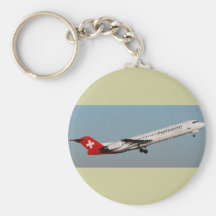 fokker 100 key chain
