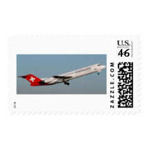 FOKKER 100 STAMP