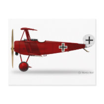 Fokker Dr 1 Triplane Post Card