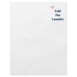 Fold The Laundry Reminders Flyer
