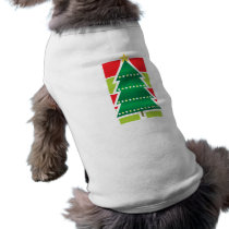 Folded Christmas Tree pet clothing by alternateworlds Folded Christmas Tree pet clothing