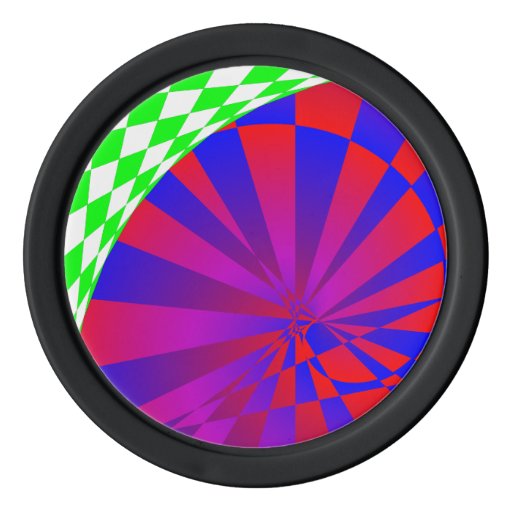 Folded Dimensions Poker Chips Zazzle