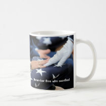 Folded Flags Memorial mugs