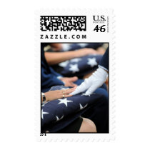 Folded Flags Memorial Postage Stamps