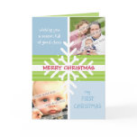 FOLDED GREETING CARD :: snowflake dissection 3