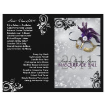 Folded Masquerade - Booklet Cover Custom Letterhead