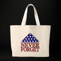 Folded USA Flag-Never Forget bags