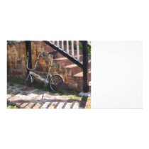 Folding Bicycle Antigua Custom Photo Card