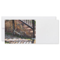 Folding Bicycle Antigua Customized Rack Card