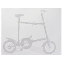 Folding bicycle letterhead design
