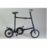 Folding bicycle acrylic cut out