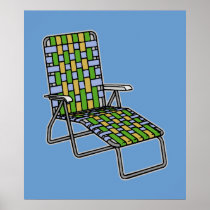 Folding Lawn Chair 2 Posters
