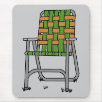 Folding Lawn Chair Mousepad