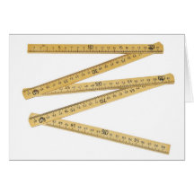 Folding Rule Card