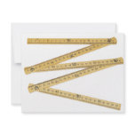 Folding Rule Personalized Invitation