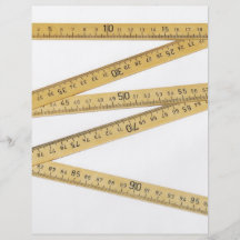 Folding Rule Personalized Flyer