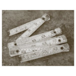 Folding ruler flyers