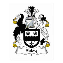 Foley Family Crest Postcards