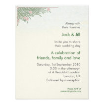 Foliage 4.25x5.5 invitations
