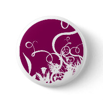 Foliage Pink buttons by satelliteg Foliage Pink buttons