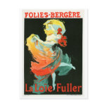 Folies-Bergère La Loie Fuller, Jules Chéret Postcards
