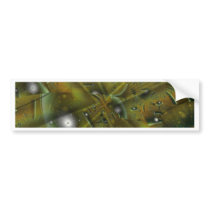 Foliole Gust bumper stickers by Kiyoshi Foliole Gust bumper stickers