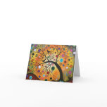 FOLK ART Bending Branches BY Lori greeting card