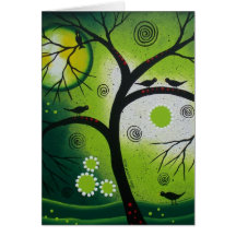 Folk Art BY LORI EVERETT Greeting Card