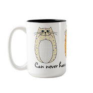 'Folk Art Cats' Mug mug