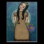 FOLK ART Faith BY LORI EVERETT postcard postcards