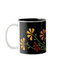 Folk Art Flowers Mug