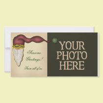 Folk Art Santa photo cards