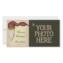 Folk Art Santa photo cards