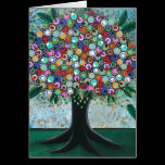 FOLK ART Spring On My Mind BY LORI greeting card cards