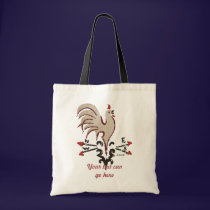 Folk Art Style Rooster bags