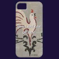 Folk Art Style Rooster casemate cases