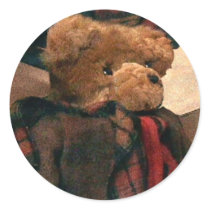 Folk Art Teddy stickers