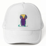 folk kitty Trucker Hat