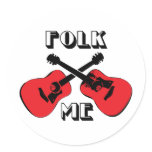 folk me round sticker