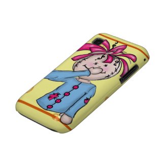 Folk Rag Doll Cartoon casematecase