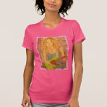 folk rock girl playin' t shirt