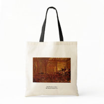 Folk Theater In Tyrol By Menzel Adolph Von Tote Bag