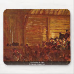 Folk Theater In Tyrol By Menzel Adolph Von Mouse Pads